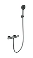 Смеситель для душа Wonzon & Woghand с термостатом, темный графит (WW-B2029-A-BGG) Смеситель для душа Wonzon & Woghand с термостатом, темный графит (WW-B2029-A-BGG)