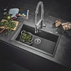 Кухонная мойка GROHE K700 с одной чашей, 780 x 510 мм, серый гранит (31652AT0) Кухонная мойка GROHE K700 с одной чашей, 780 x 510 мм, серый гранит (31652AT0)