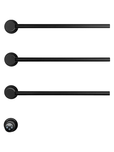 Полотенцесушитель электрический Wonzon & Woghand встраиваемый, черный матовый (WW-AL313-MB) Полотенцесушитель электрический Wonzon & Woghand встраиваемый, черный матовый (WW-AL313-MB)