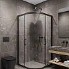 Душевой уголок Timo (T46) TPSS-90/03C-8 900x900x2000, профиль черный, стекло прозрачное 8 мм Душевой уголок Timo (T46) TPSS-90/03C-8 900x900x2000, профиль черный, стекло прозрачное 8 мм