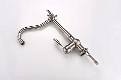 Смеситель для кухни Paulmark RETRO брашированная сталь Re213226-BS Смеситель для кухни Paulmark RETRO брашированная сталь Re213226-BS