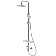 Душевая система Lemark Ortus LM11360C с регулируемой высотой штанги, хром