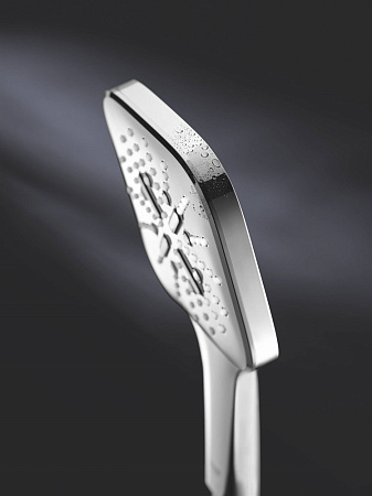 Душевая лейка Grohe Rainshower Smartactive 130, 3 режима струи, хром (26550000)