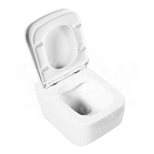 Крышка-сиденье ART&MAX AM2032SC с микролифтом из дюропласта, быстросьемное с металлическим крепление Крышка-сиденье ART&MAX AM2032SC с микролифтом из дюропласта, быстросьемное с металлическим крепление