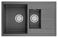 Кухонная мойка Granula 7802, ГРАФИТ (ЧЁРНО-СЕРЫЙ), кварц 775х495 Кухонная мойка Granula 7802, ГРАФИТ (ЧЁРНО-СЕРЫЙ), кварц 775х495