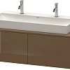 Тумба под раковину Duravit XSquare XS4905M6161 140 см Коричнево-оливковый глянцевый Тумба под раковину Duravit XSquare XS4905M6161 140 см Коричнево-оливковый глянцевый