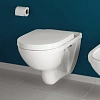 Унитаз подвесной Villeroy&Boch O.Novo 5660H101 (5660 H1 01) Combipack, микролифт Унитаз подвесной Villeroy&Boch O.Novo 5660H101 (5660 H1 01) Combipack, микролифт
