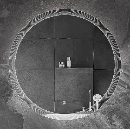 Зеркало CEZARES ECO с лазерной гравировкой подсветкой и сенсорным выключателем CZR-SPC-ECO-700-LED-TCH 700x30 Зеркало CEZARES ECO с лазерной гравировкой подсветкой и сенсорным выключателем CZR-SPC-ECO-700-LED-TCH 700x30