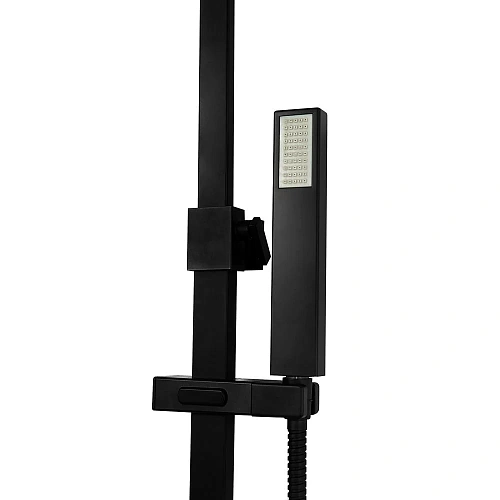 Душевая система BelBagno LUCELUC-VSCM-NERO черный матовый Душевая система BelBagno LUCELUC-VSCM-NERO черный матовый