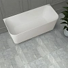 Ванна из искусственного камня ABBER AS9617 170x75 универсальная, белая матовая, искусственный камень Ванна из искусственного камня ABBER AS9617 170x75 универсальная, белая матовая, искусственный камень