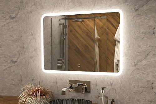 Зеркало Orange Nature ON-80ZE с LED подсветкой и сенсорной кнопкой Зеркало Orange Nature ON-80ZE с LED подсветкой и сенсорной кнопкой