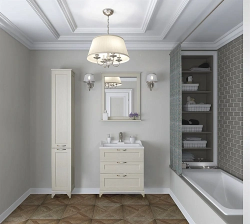 Тумба под раковину Aquaton Леон 65 Н дуб бежевый 1A194601LBPR0 Тумба под раковину Aquaton Леон 65 Н дуб бежевый 1A194601LBPR0