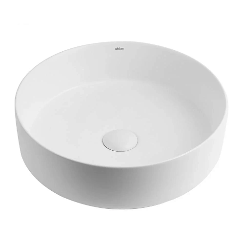 Раковина ABBER Bequem AC2109MW накладная, белая матовая Раковина ABBER Bequem AC2109MW накладная, белая матовая
