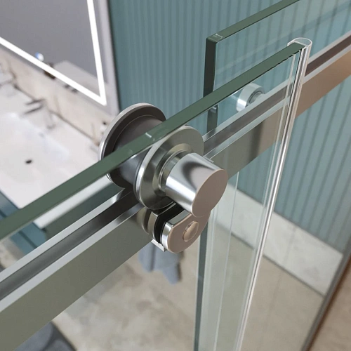 Душевой уголок BelBagno SOFT_CLOSE-2-AH-1-160/90-C-Cr 160x90 см, профиль хром, стекло прозрачное Душевой уголок BelBagno SOFT_CLOSE-2-AH-1-160/90-C-Cr 160x90 см, профиль хром, стекло прозрачное