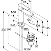 Смеситель для раковины Kludi ZENTA SL 482933965 черный матовый Смеситель для раковины Kludi ZENTA SL 482933965 черный матовый