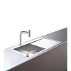 Кухонная мойка Hansgrohe со смесителем 450 с крылом C71-F450-12 43230800, под сталь Кухонная мойка Hansgrohe со смесителем 450 с крылом C71-F450-12 43230800, под сталь