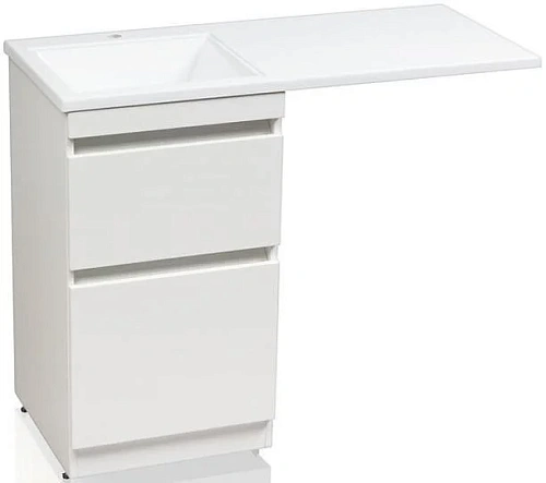 Тумба под раковину Style Line Даллас 110, Люкс белая, PLUS СС-00000438 Тумба под раковину Style Line Даллас 110, Люкс белая, PLUS СС-00000438