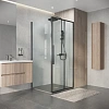 Душевой уголок Niagara Nova NG-34-9AGR-A100GR-34 (90х100х195) прямоугольник, раздвижная, графит, стекло прозрачное Душевой уголок Niagara Nova NG-34-9AGR-A100GR-34 (90х100х195) прямоугольник, раздвижная, графит, стекло прозрачное