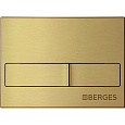 Клавиша смыва BERGES NOVUM L8 бронза 040018 Клавиша смыва BERGES NOVUM L8 бронза 040018