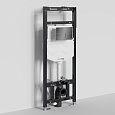 Детальная картинка товара «инсталляция для унитаза wasserkraft alme 15tlt.010.me.pb04 с клавишей смыва черный»