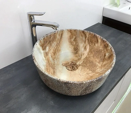 Раковина CeramaLux 499 накладная, под камень Раковина CeramaLux 499 накладная, под камень