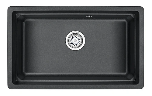 Кухонная мойка Granula KS-7303U, ЧЁРНЫЙ кухонная мойка, кварц 730х450 Кухонная мойка Granula KS-7303U, ЧЁРНЫЙ кухонная мойка, кварц 730х450