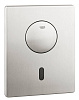 Картинка анонса товара «клавиша смыва grohe tectron skate с дополнительным механическим смывом, суперсталь (37419sd0) инфрак»