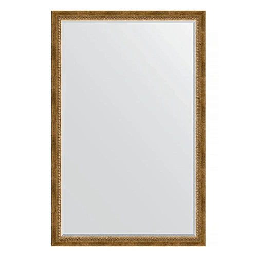Зеркало в багетной раме Evoform Exclusive BY 3614 113 x 173 см, состаренная бронза с плетением Зеркало в багетной раме Evoform Exclusive BY 3614 113 x 173 см, состаренная бронза с плетением