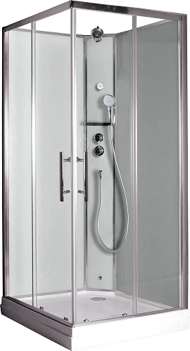 Душевая кабина Timo Premium ILMA 101 с крышей, хамам и стульчиком 100x100x222 Душевая кабина Timo Premium ILMA 101 с крышей, хамам и стульчиком 100x100x222