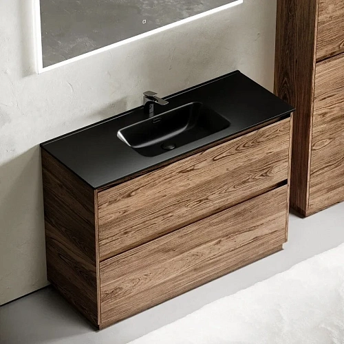 Тумба под раковину Sancos Libra Floor LB120F-1ECH напольная, 1190х450х840 дуб чарльстон Тумба под раковину Sancos Libra Floor LB120F-1ECH напольная, 1190х450х840 дуб чарльстон