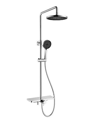 Душевая система AQUAme AQM 8002CR Хром AQM8002CR Душевая система AQUAme AQM 8002CR Хром AQM8002CR