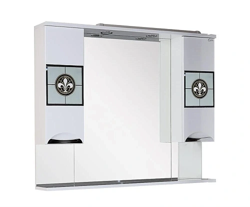 Зеркальный шкаф Onika ФЛОРЕНА 105.02 белый 210502 Зеркальный шкаф Onika ФЛОРЕНА 105.02 белый 210502