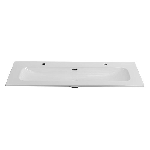 Раковина CEZARES CZR-8073-120-1-2 белый 1210x460 керамика Раковина CEZARES CZR-8073-120-1-2 белый 1210x460 керамика