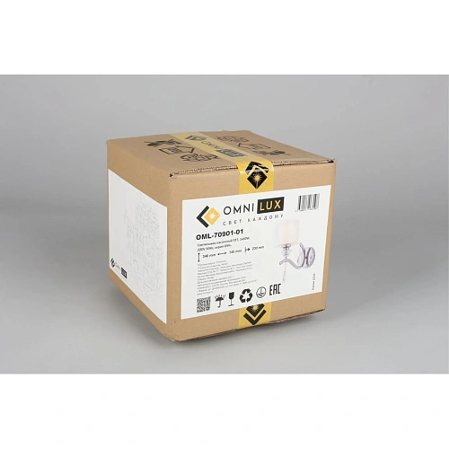 Светильник настенный (Бра) Omnilux Bollate OML-70901-01 Светильник настенный (Бра) Omnilux Bollate OML-70901-01