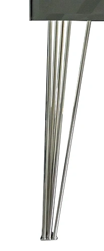 Ножки Boheme Lucido LUCIDO низкие хром пара 775-046-CR Ножки Boheme Lucido LUCIDO низкие хром пара 775-046-CR