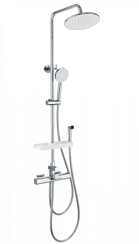 Душевая система Wonzon & Woghand с термостатом, хром (WW-C3017-A1-CR) Душевая система Wonzon & Woghand с термостатом, хром (WW-C3017-A1-CR)