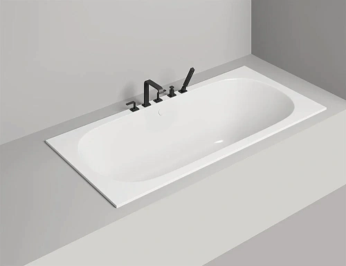 Ванна из искусственного камня Salini ORNELLA AXIS 190х90 покраска по RAL полностью 103422MF S-Stone Ванна из искусственного камня Salini ORNELLA AXIS 190х90 покраска по RAL полностью 103422MF S-Stone