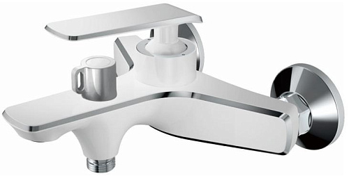 Смеситель для ванны Haiba HB60548-8, белый Смеситель для ванны Haiba HB60548-8, белый