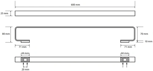 Полотенцедержатель Bemeta SOLO 139104282 Полотенцедержатель Bemeta SOLO 139104282