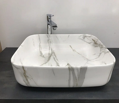 Раковина CeramaLux 190 накладная, под камень Раковина CeramaLux 190 накладная, под камень