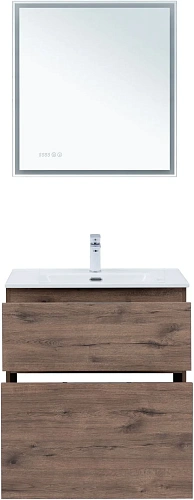 Тумба под раковину Aquanet Алвита New 70 00344128 напольная, дуб веллингтон табак Тумба под раковину Aquanet Алвита New 70 00344128 напольная, дуб веллингтон табак