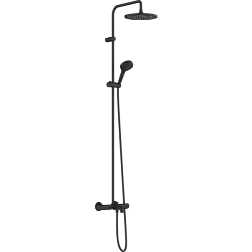 Душевая система Hansgrohe Vernis Blend Showerpipe 240 1jet с термостатом для ванны 26899670, матовый Душевая система Hansgrohe Vernis Blend Showerpipe 240 1jet с термостатом для ванны 26899670, матовый