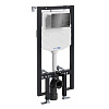 Инсталляция для унитаза WasserKRAFT Vils 56TLT.010.ME.PB04 с клавишей смыва черный Инсталляция для унитаза WasserKRAFT Vils 56TLT.010.ME.PB04 с клавишей смыва черный