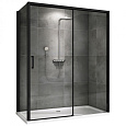 Душевой уголок ABBER Komfort AG93170B-S92B 170x90 см универсальный, профиль черный, стекло прозрачное Душевой уголок ABBER Komfort AG93170B-S92B 170x90 см универсальный, профиль черный, стекло прозрачное
