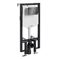 Инсталляция для унитаза WasserKRAFT Vils 56TLT.010.ME.PB04 с клавишей смыва черный Инсталляция для унитаза WasserKRAFT Vils 56TLT.010.ME.PB04 с клавишей смыва черный