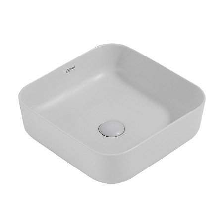 Раковина ABBER Rechteck AC2211MLG накладная, светло-серая матовая