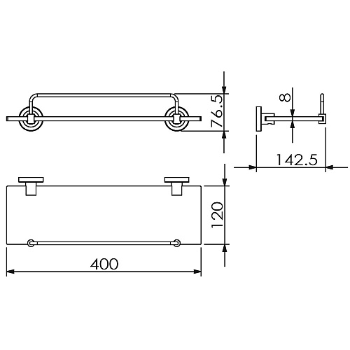 Полка LANGBERGER BURANO 11051D Полка LANGBERGER BURANO 11051D