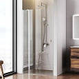 Душевая дверь AM.PM Sunny W87G-100-1P-MT распашная 100x190 профиль серебро, стекло прозрачное Душевая дверь AM.PM Sunny W87G-100-1P-MT распашная 100x190 профиль серебро, стекло прозрачное