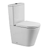 Унитаз напольный BelBagno FLAY-TOR BB2149CP-TOR/BB2149T/BB865SC безободковый с сиденьем