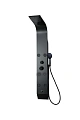 Душевая панель Taliente A02 150x20см, черный, с изливом TA-G-A02Bb+s Душевая панель Taliente A02 150x20см, черный, с изливом TA-G-A02Bb+s